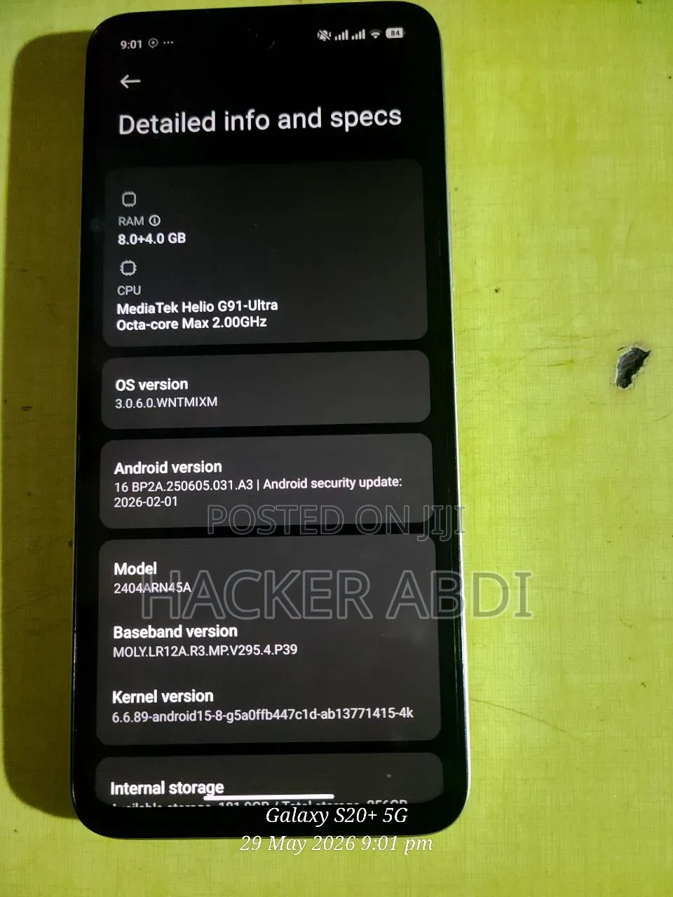 New Xiaomi Redmi 13 256 GB White