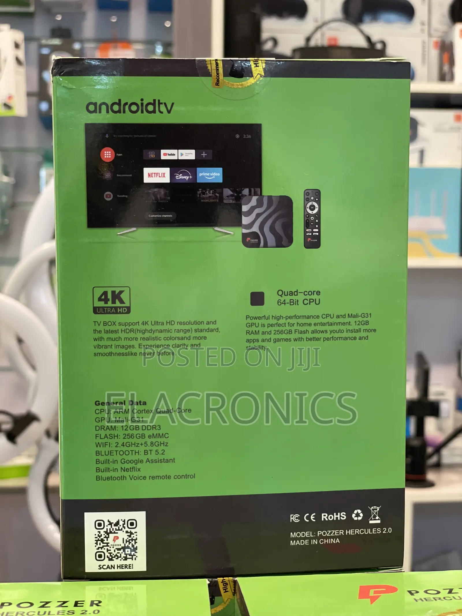 Tv Box Android Smart Converter ( Ultra Hd Streaming)