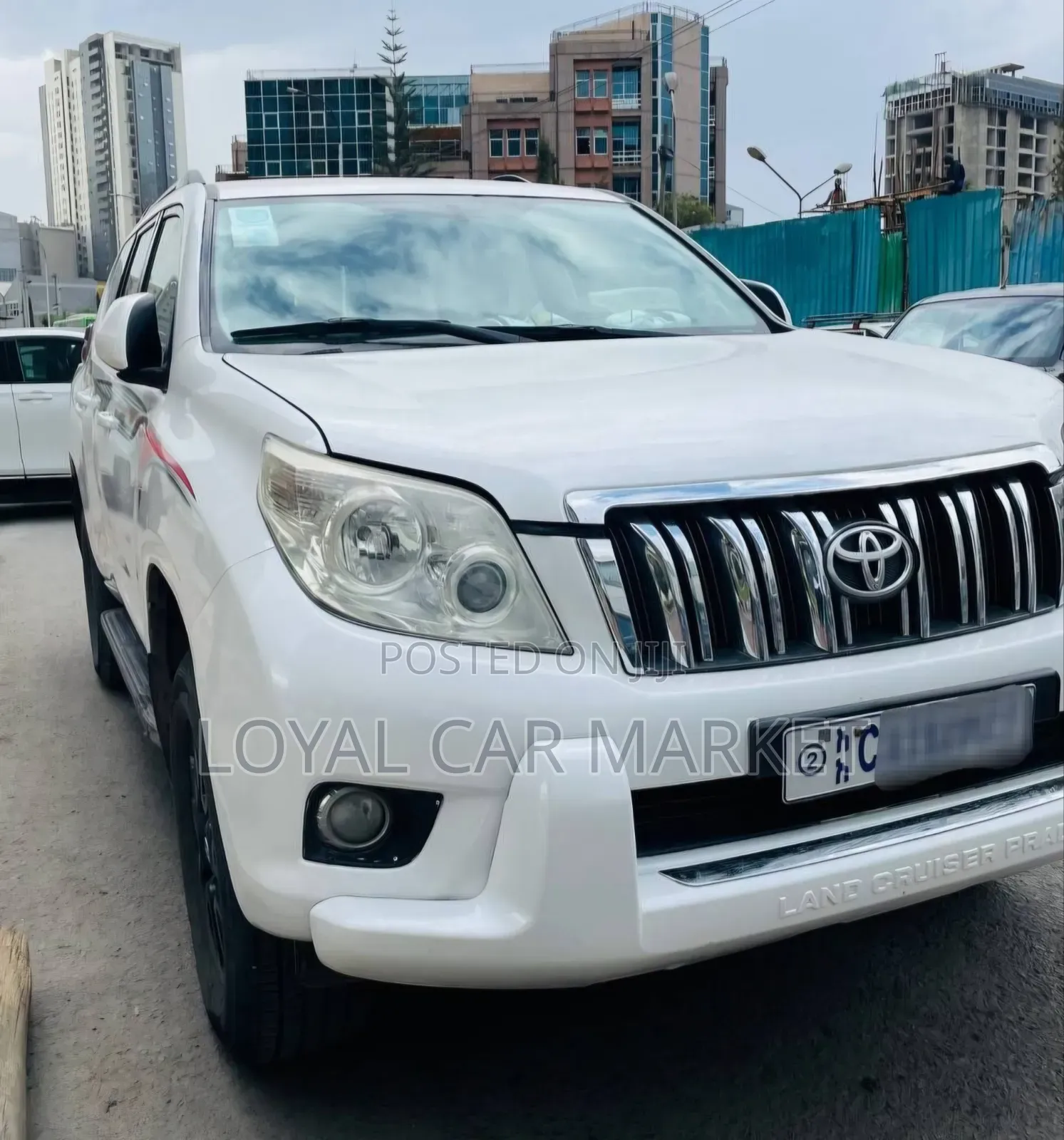 Toyota Land Cruiser Prado 2012 White