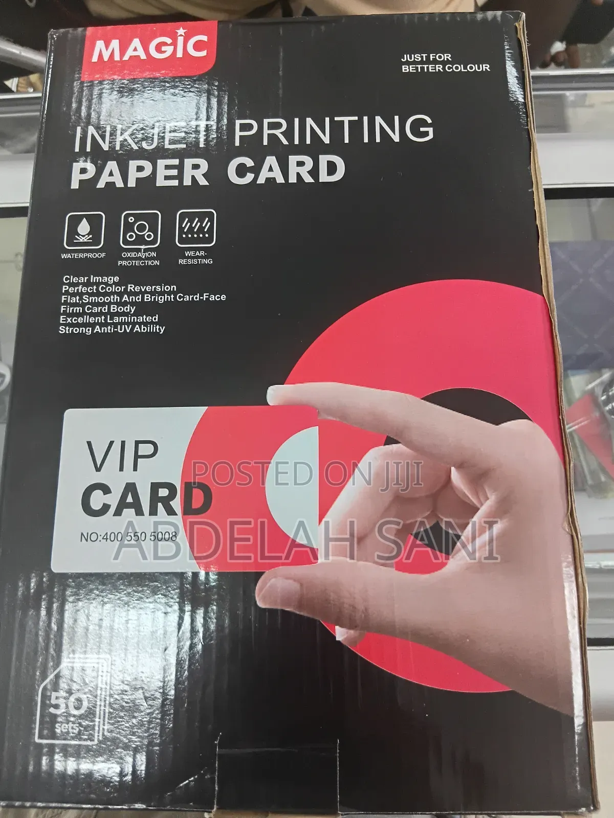 Magic Ink Jet Printing Paper Card