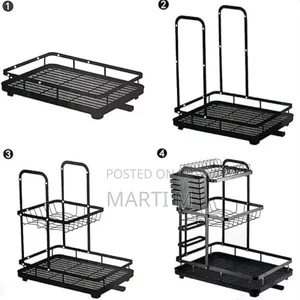 3-tier Dish Drainer Storage Rack