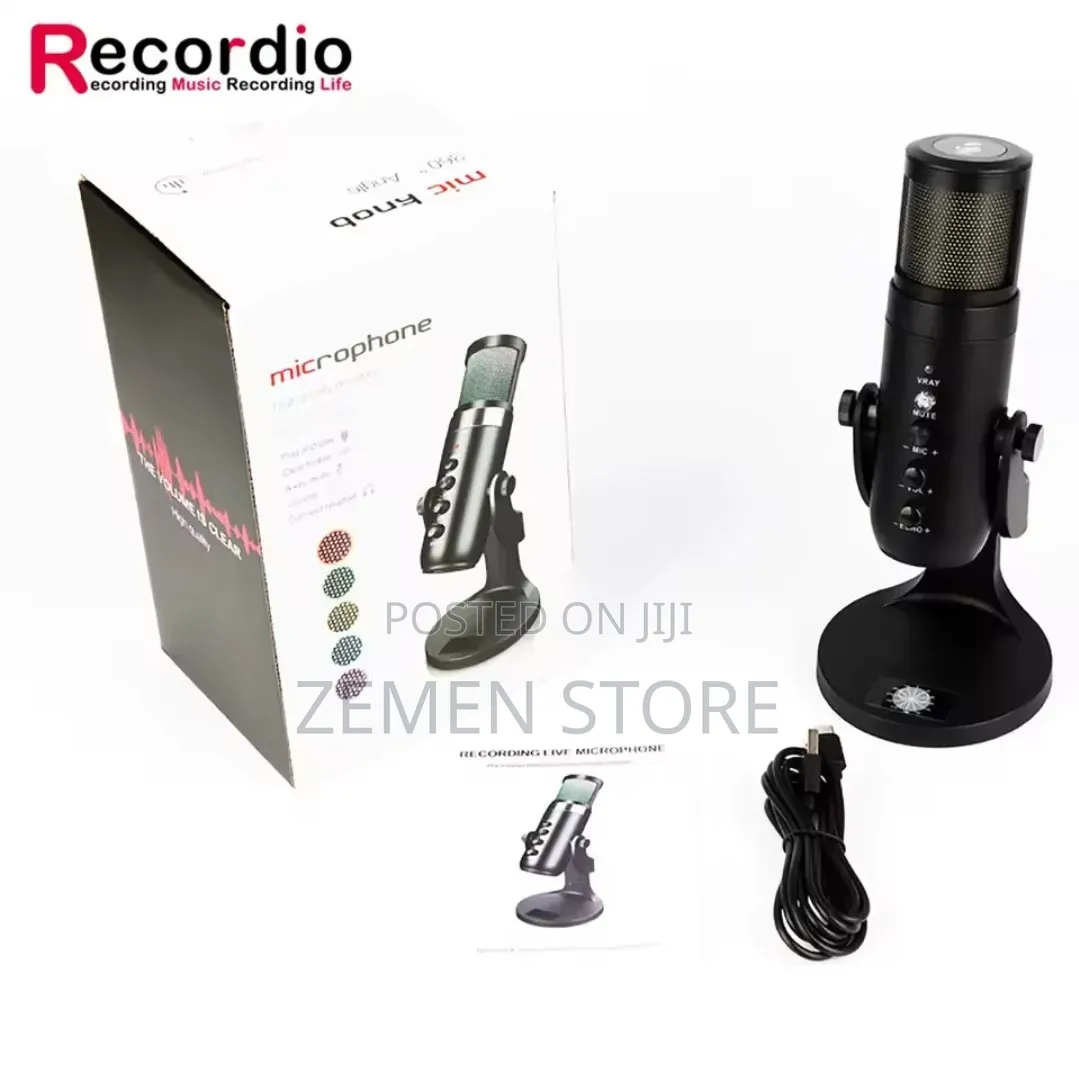 Usb Microphone Crystal Clear Pro Recording