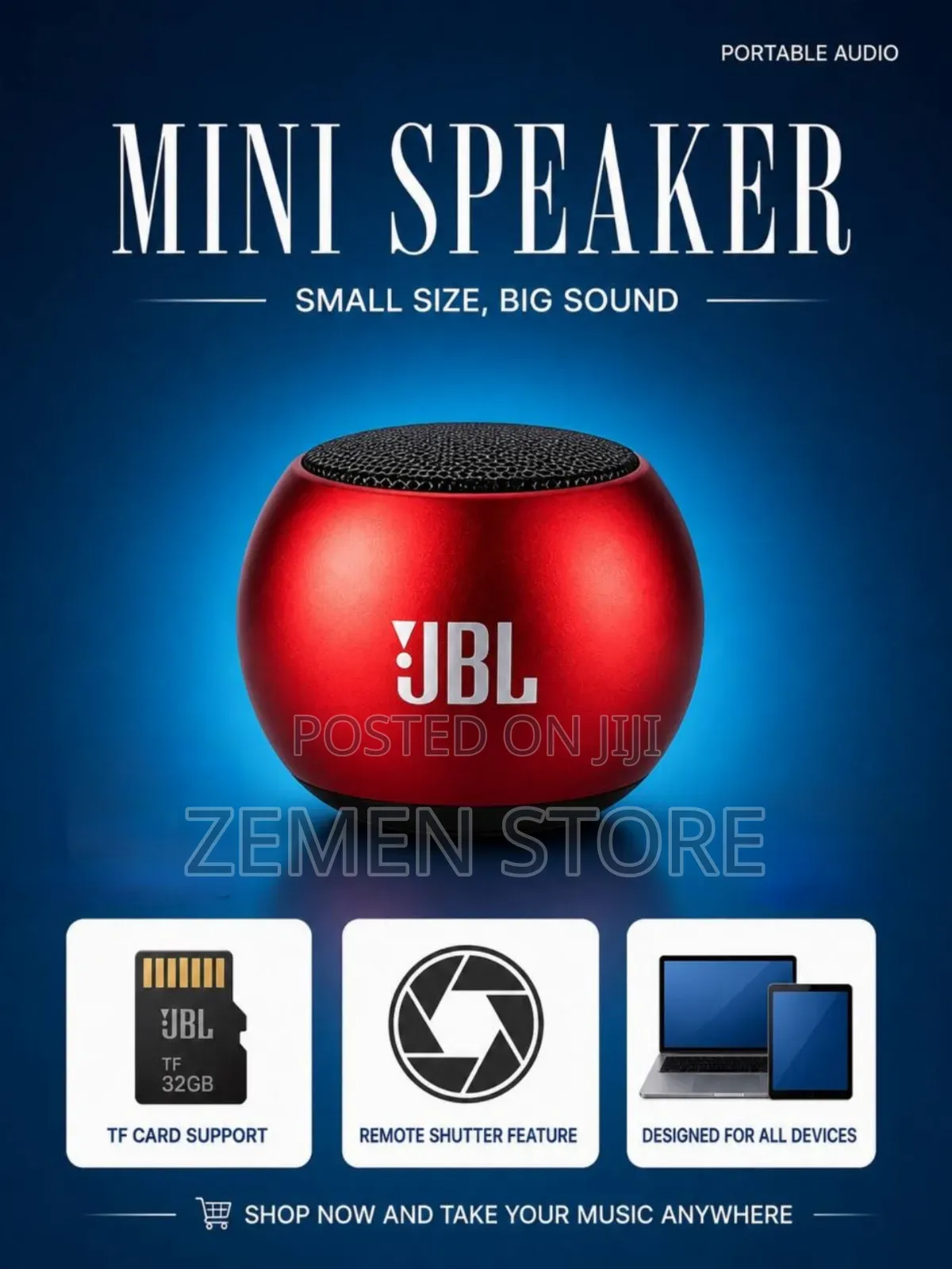 Wireless Mini JBL Speaker