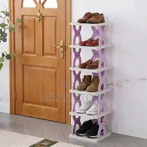 Six Layer Folding Shoe Rack