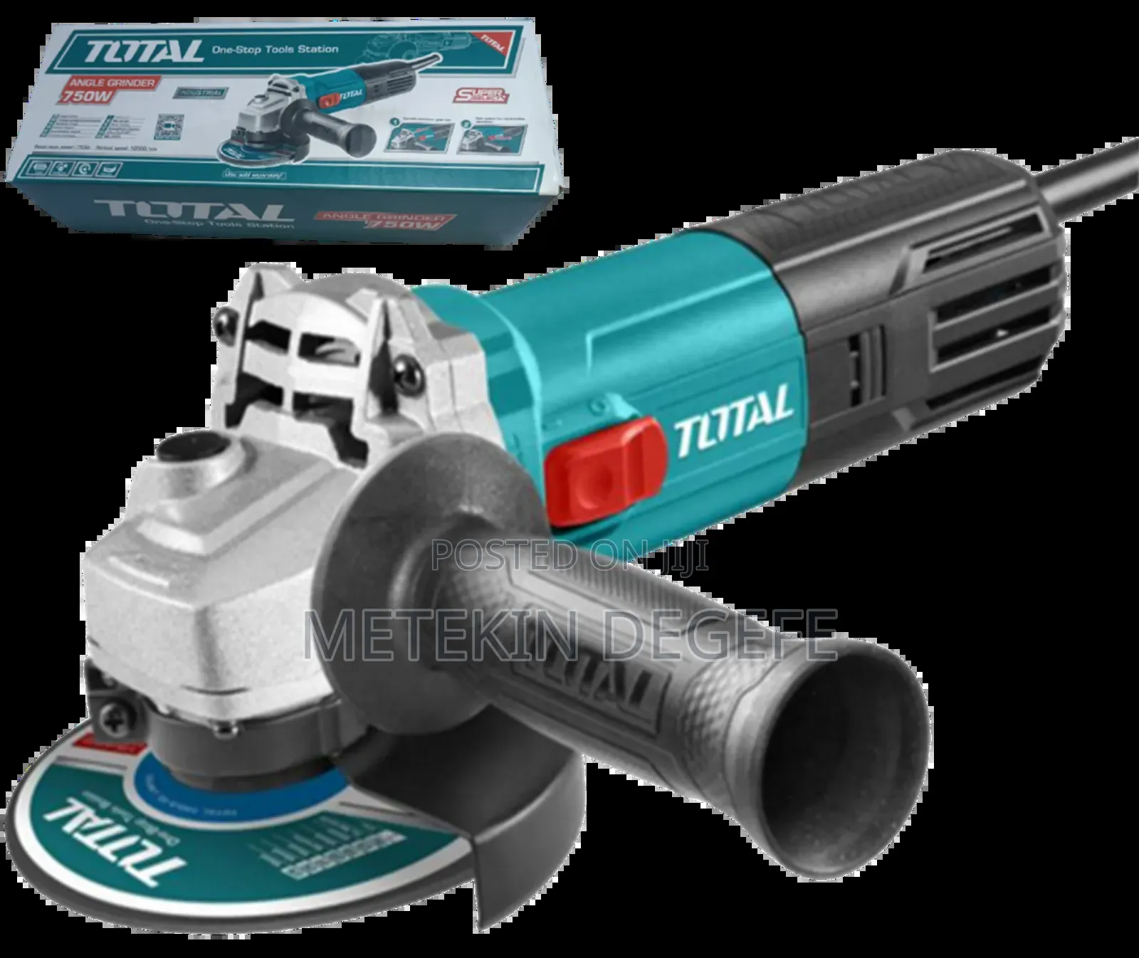 Total Brand Angle Grinders With 750w Power and a 115mm Disc