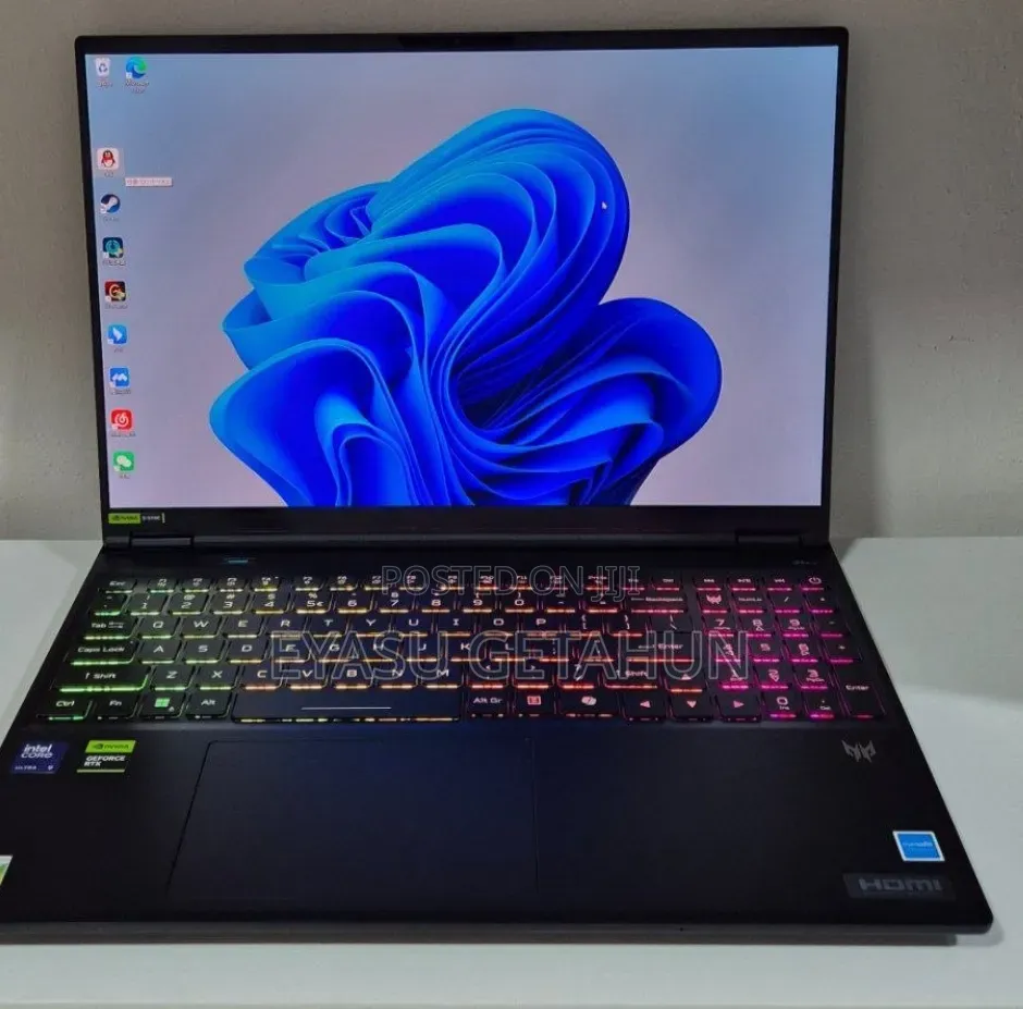 New Laptop Acer Predator Helios Neo 16 16GB Intel Core Ultra 9 SSD 1T