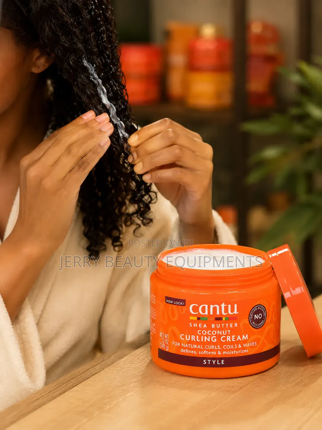Cantu Shea Butter Coconut Curling Cream