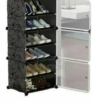 Plastic Cube Shoe Rack