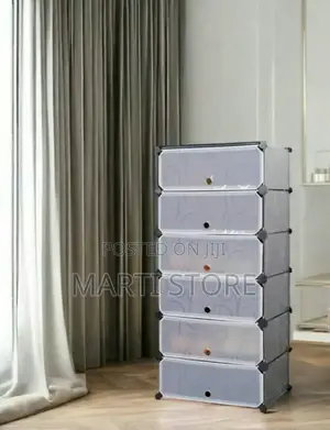 Plastic Cube Shoe Rack