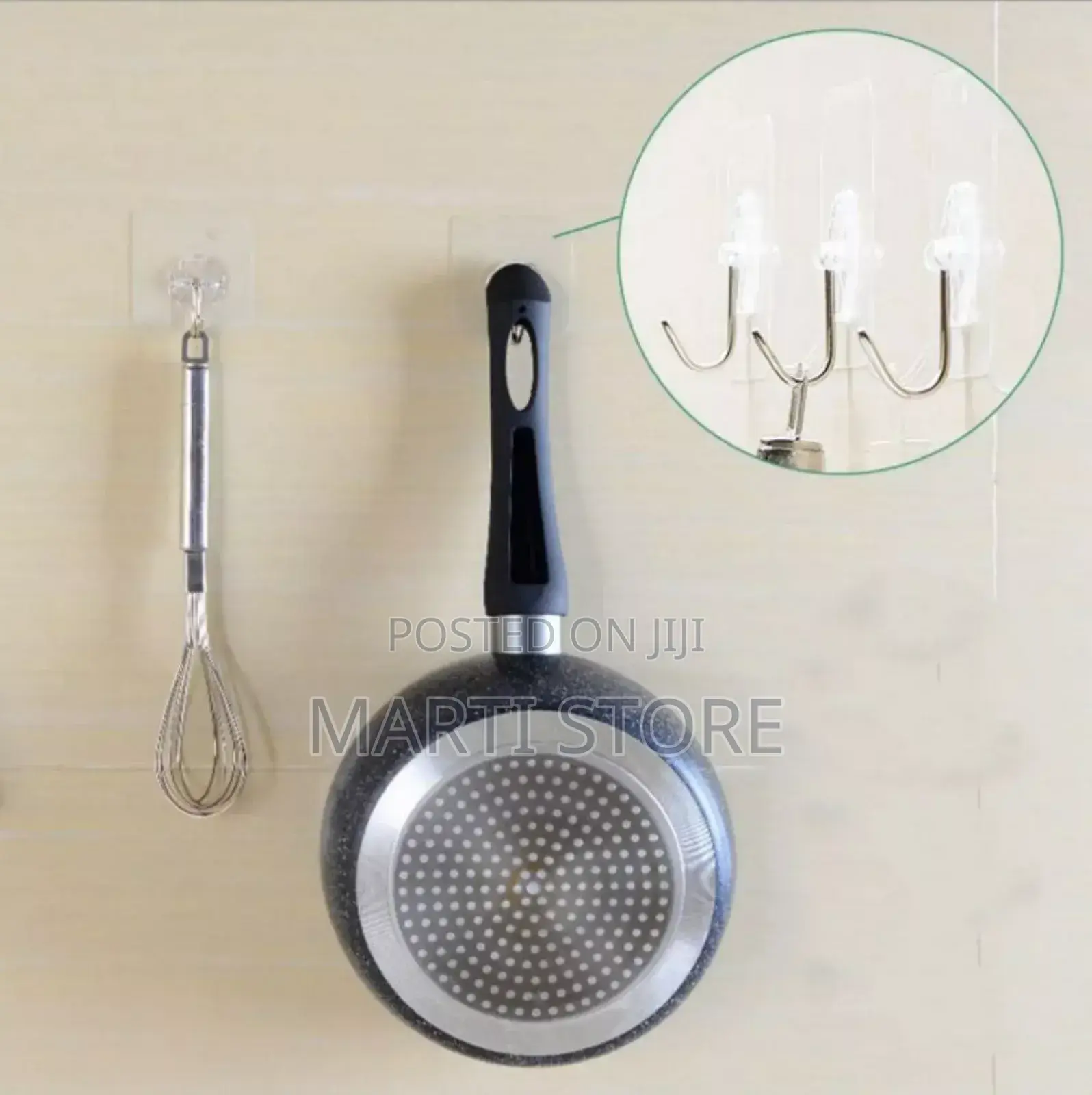 Momcoc 3pcs Frying Pan ባለ 3 የሴራሚክ መጥበሻ