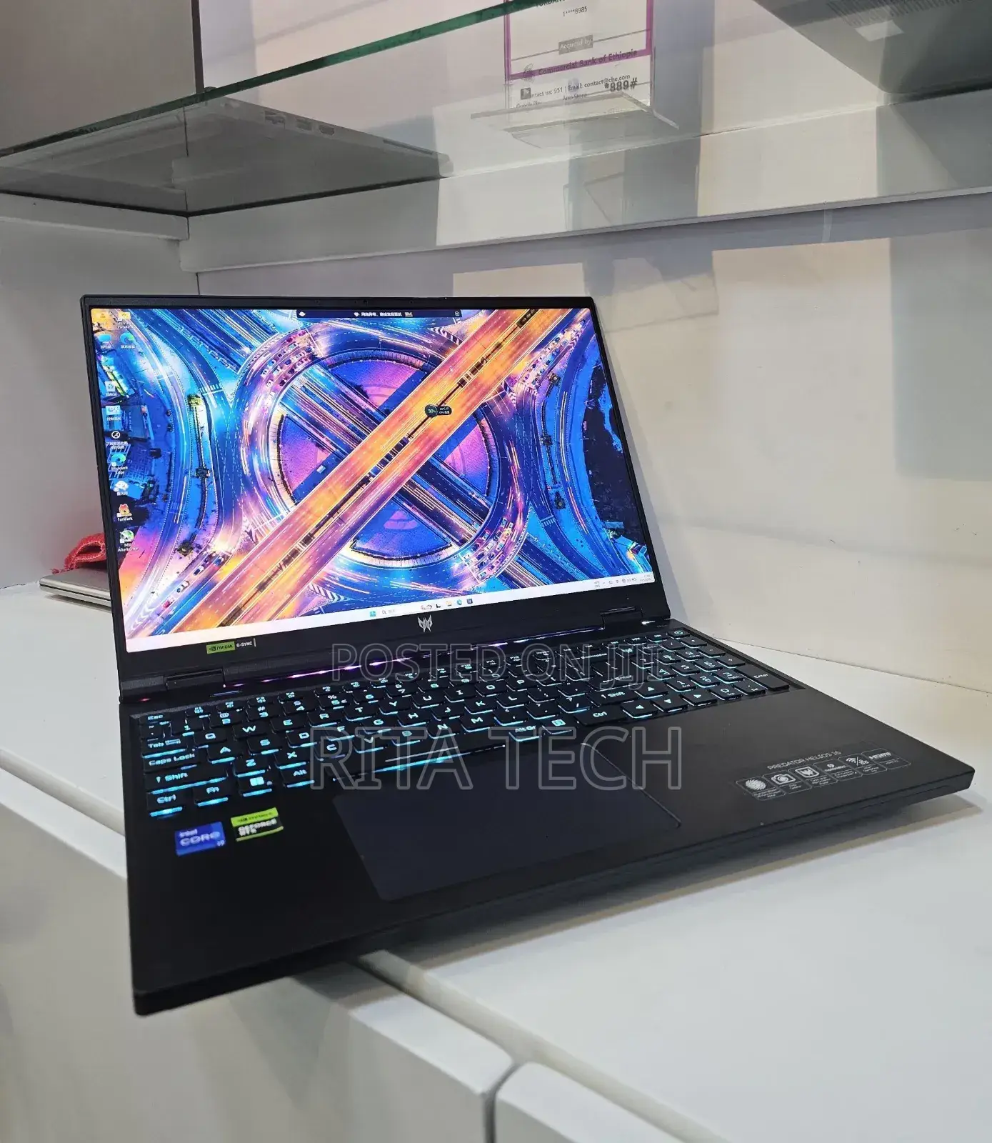 New Laptop Acer 16GB Intel Core i7 SSD 512GB