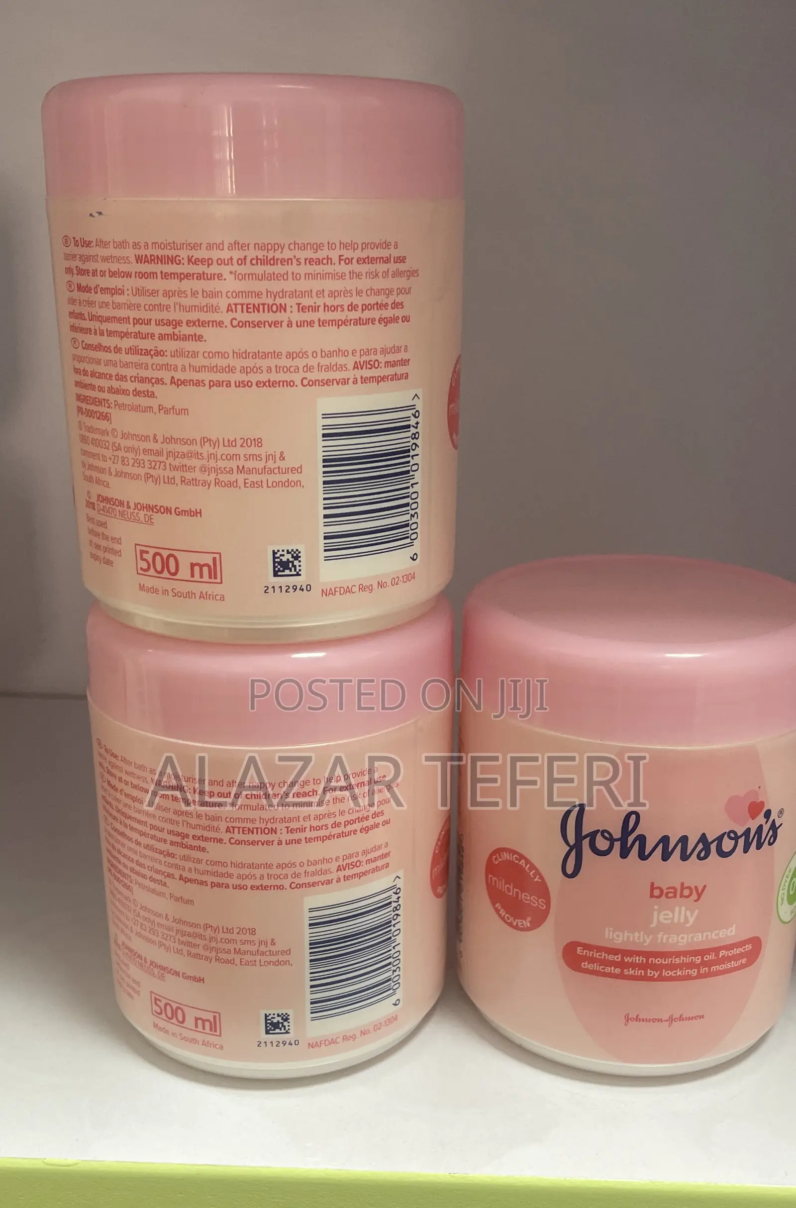 Johnsons Baby Jei 500ml