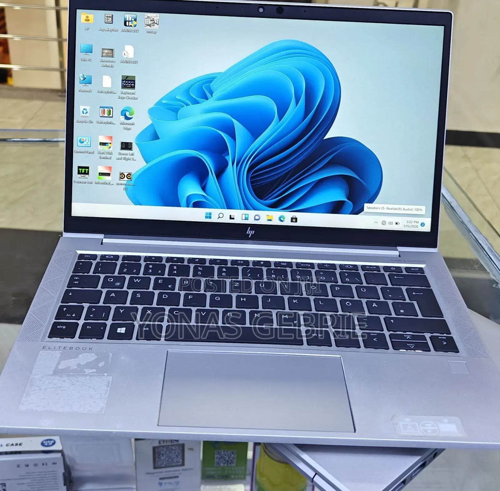 New Laptop HP 16GB AMD Ryzen 5 SSD 512GB