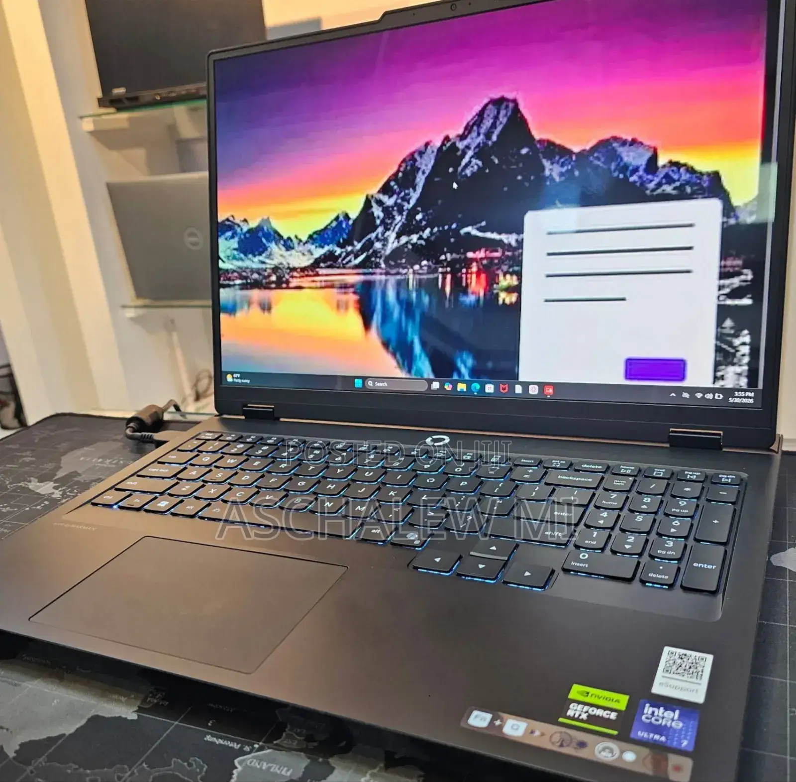 New Laptop Lenovo Legion 5 16GB Intel Core Ultra 7 SSD 1T