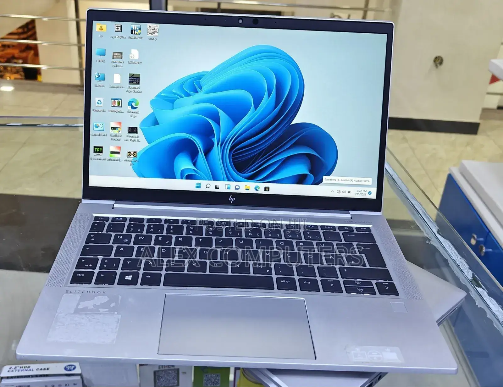 New Laptop HP EliteBook 845 G7 16GB AMD Ryzen 5 SSD 512GB