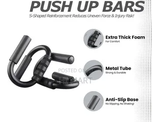 S Type Anti Slip Push Up Bar