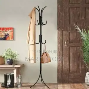 1pc Heavy Duty Metal Coat Rack