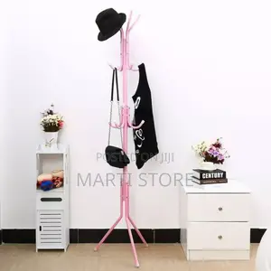 1pc Heavy Duty Metal Coat Rack