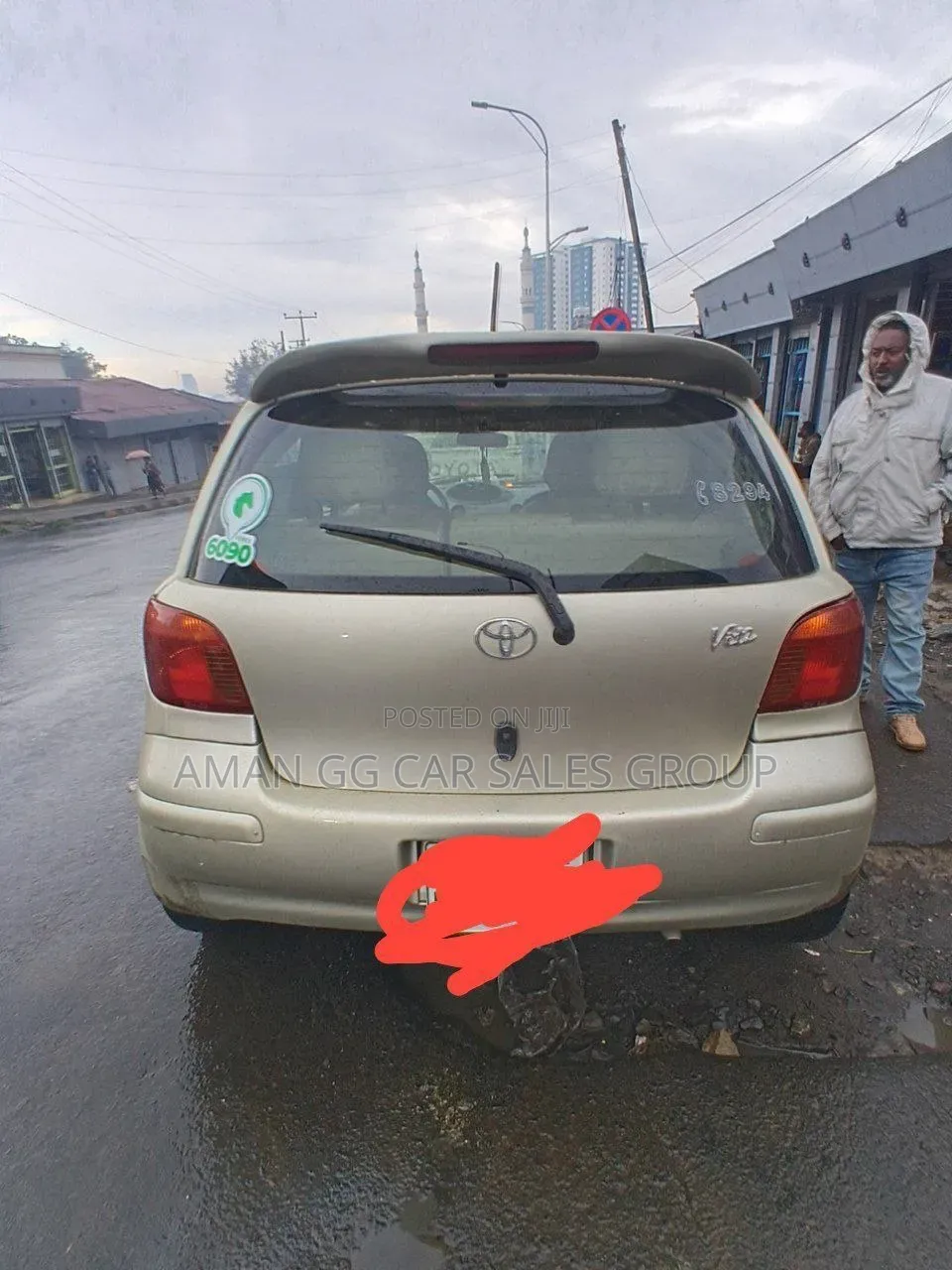 Toyota Vitz 2004 Purple