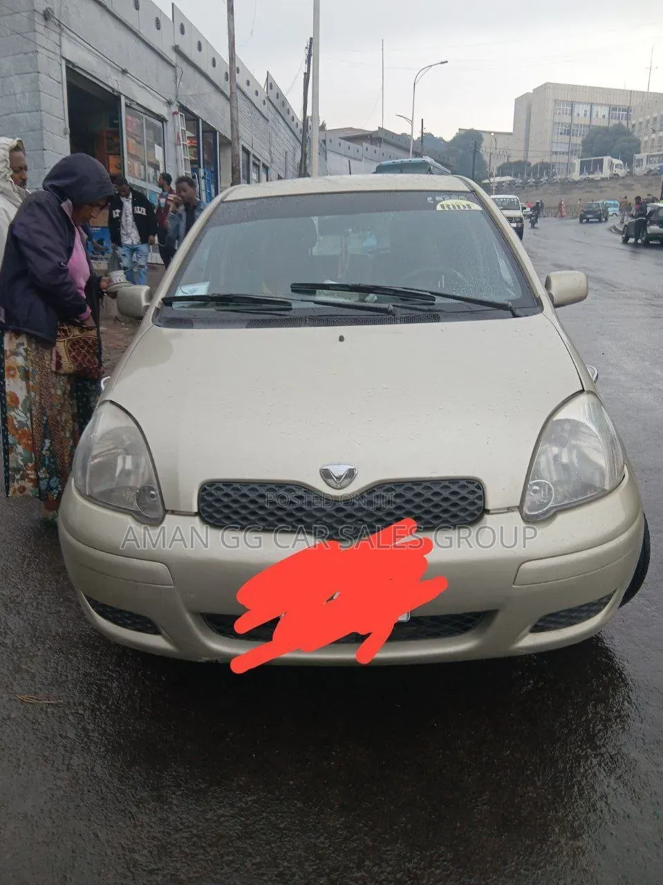 Toyota Vitz 2004 Purple