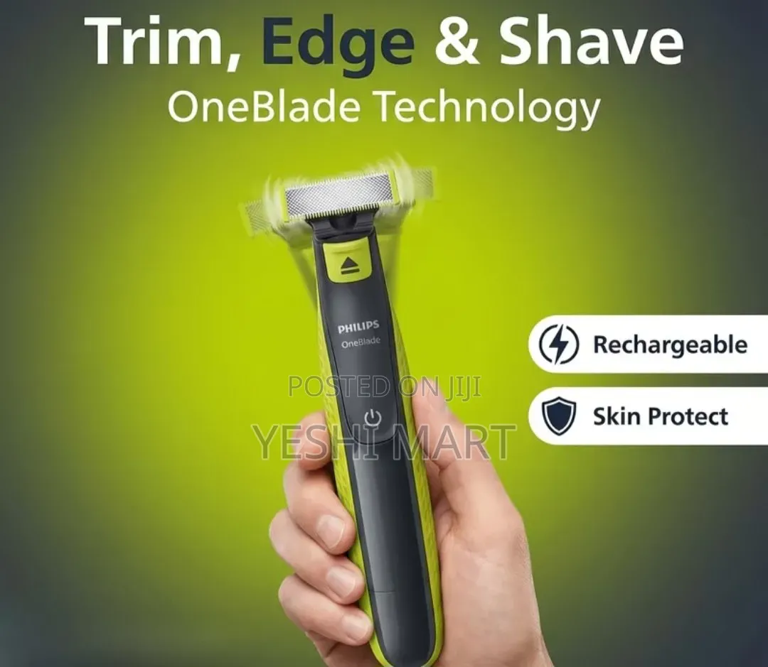 Philips Oneblade 360 Authentic Electric Beard Trimmer and Shaver, Trim