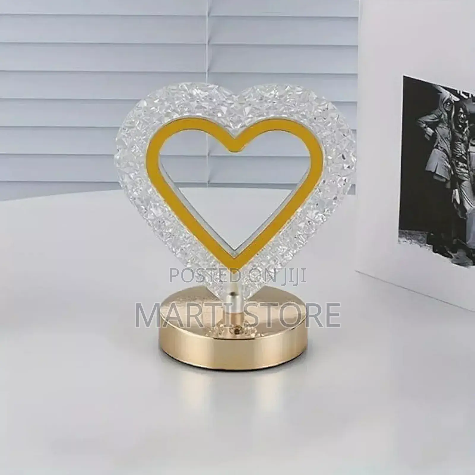 Led Crystal Table Lamp