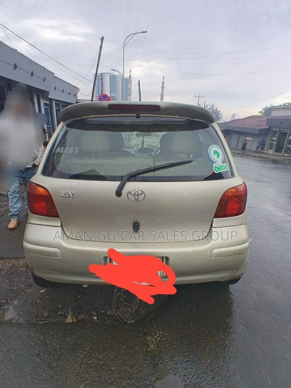 Toyota Vitz 2004 Purple