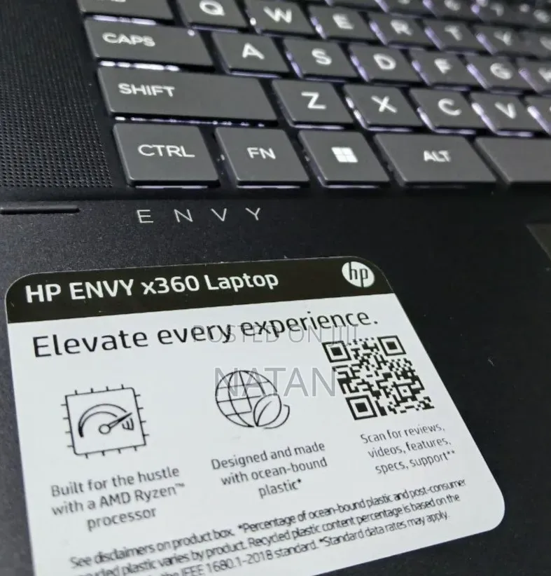 New Laptop HP Envy x360 8GB AMD Ryzen 5 SSD 256GB