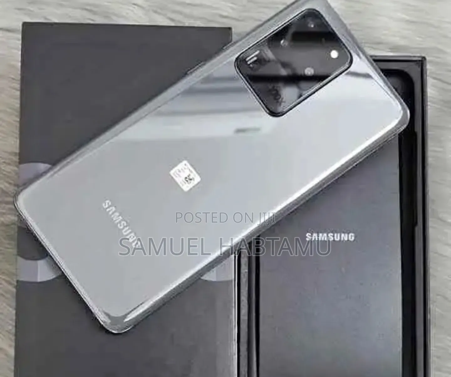 New Samsung Galaxy S20 5G Uw 128 GB Silver