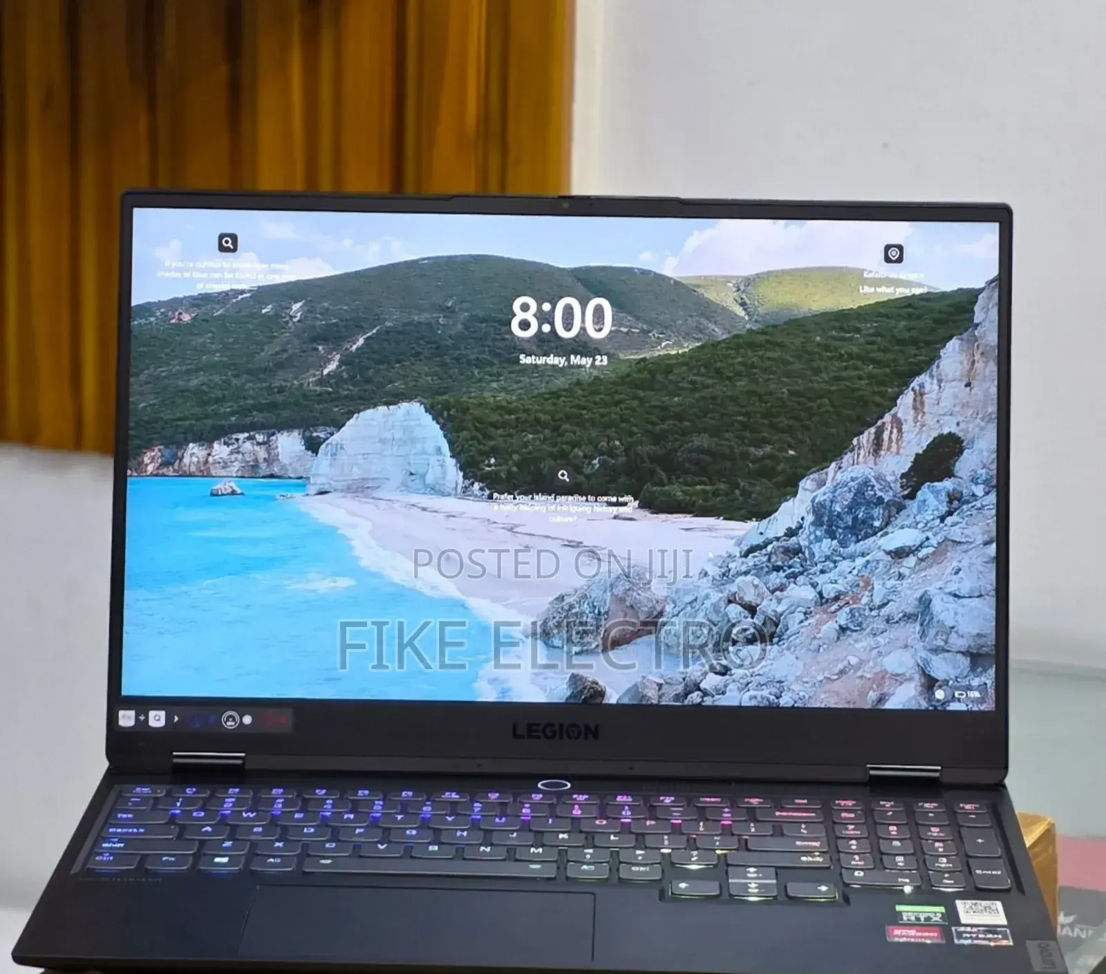 New Laptop Lenovo Legion 7 16GB AMD Ryzen 7 SSD 512GB