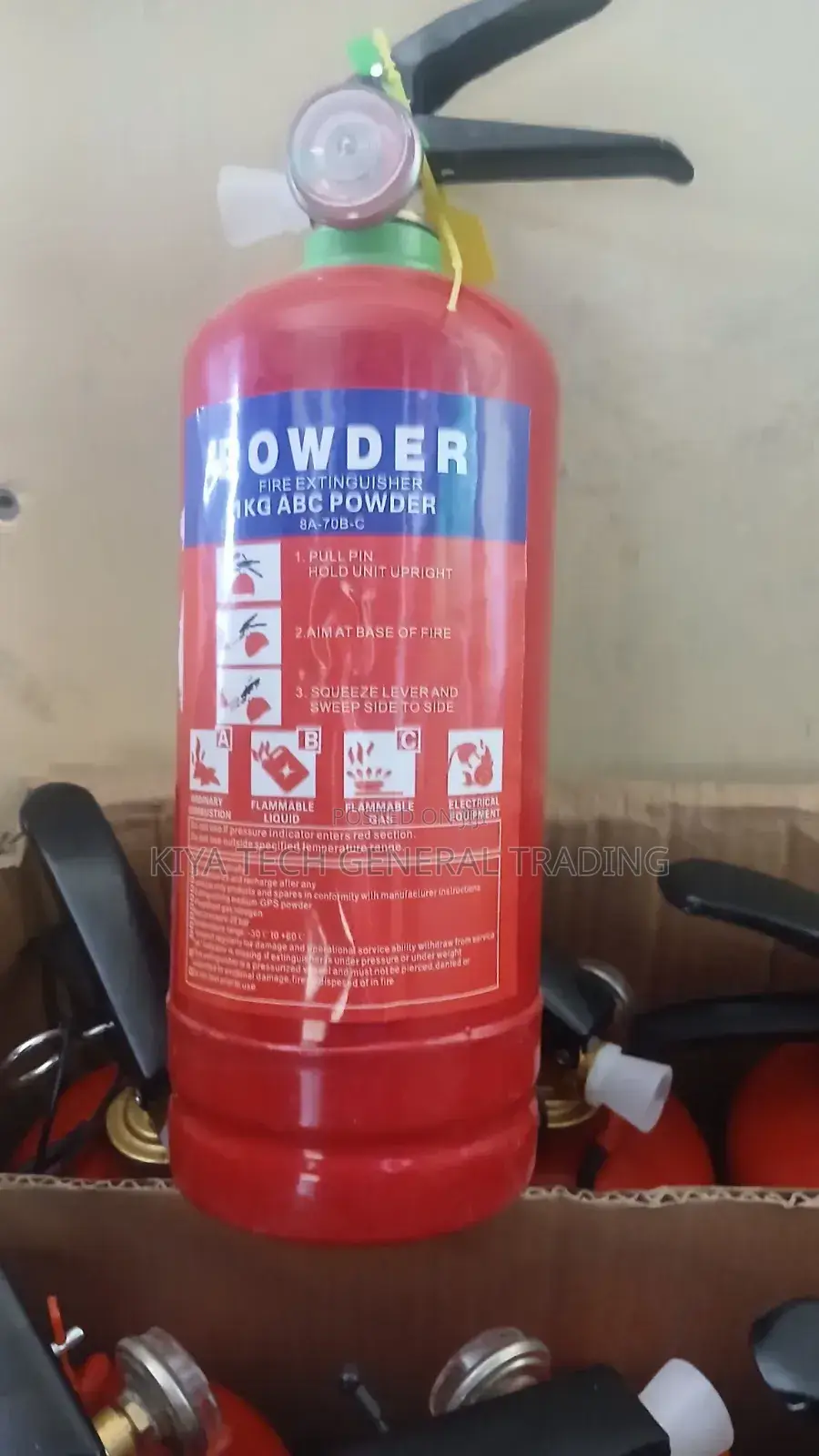 1kg Abc Powder Fire Extinguisher From Adane Safety 1