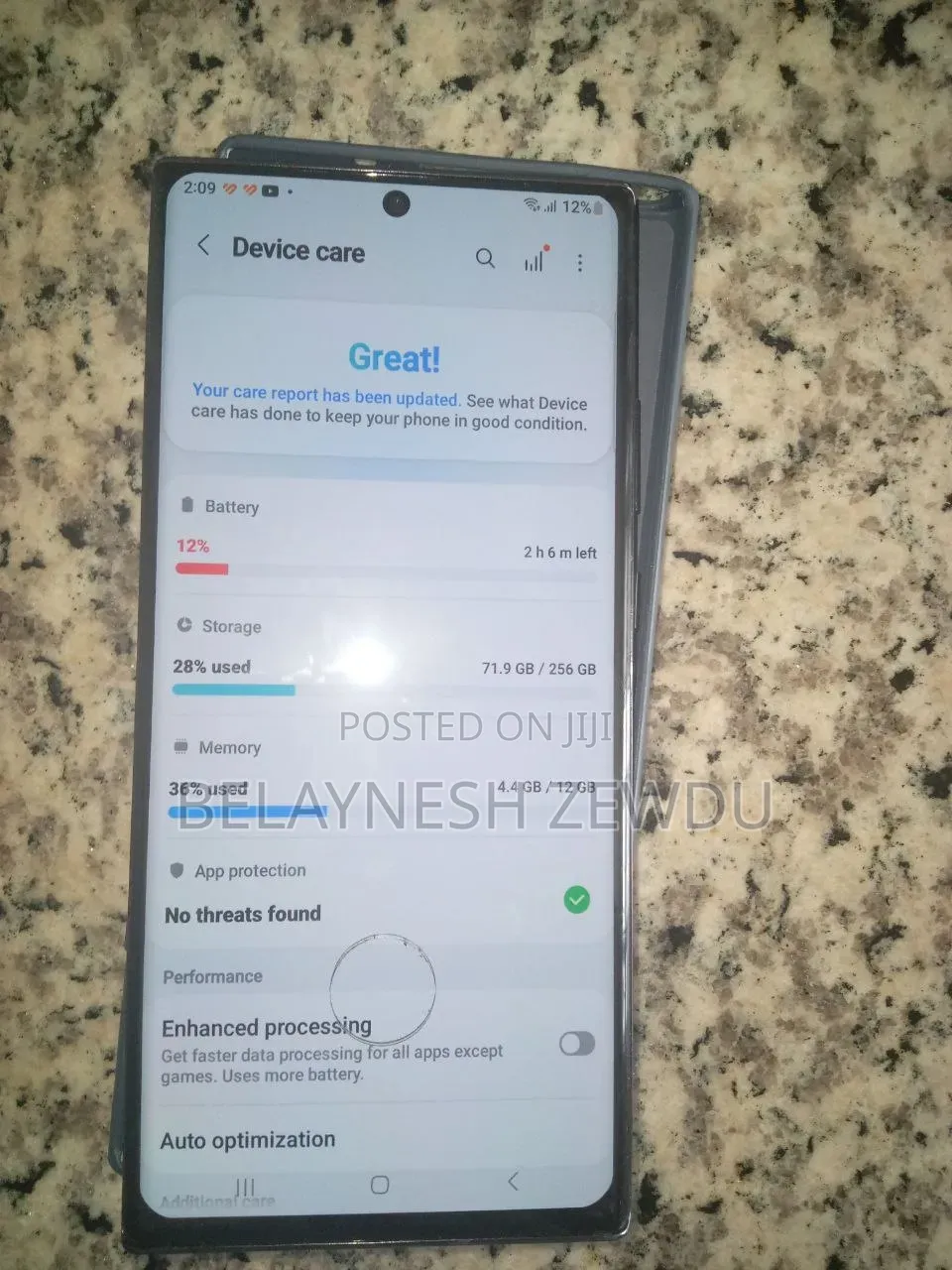 Samsung Galaxy Note 20 Ultra 256 GB Black
