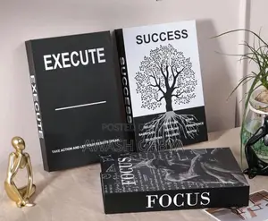 3 Pieces Fake Book Decorations for Office and Home