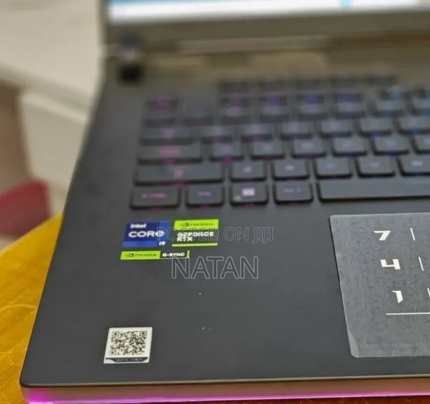 New Laptop Asus ROG Strix G15 G512 16GB Intel Core i9 SSD 1T