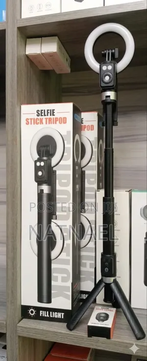 Selfie Stick Tripod ሰልፊ ስቲክ እና ትሪፖድ