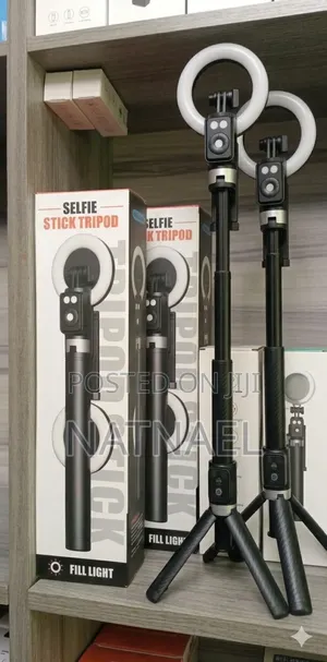 Selfie Stick Tripod ሰልፊ ስቲክ እና ትሪፖድ