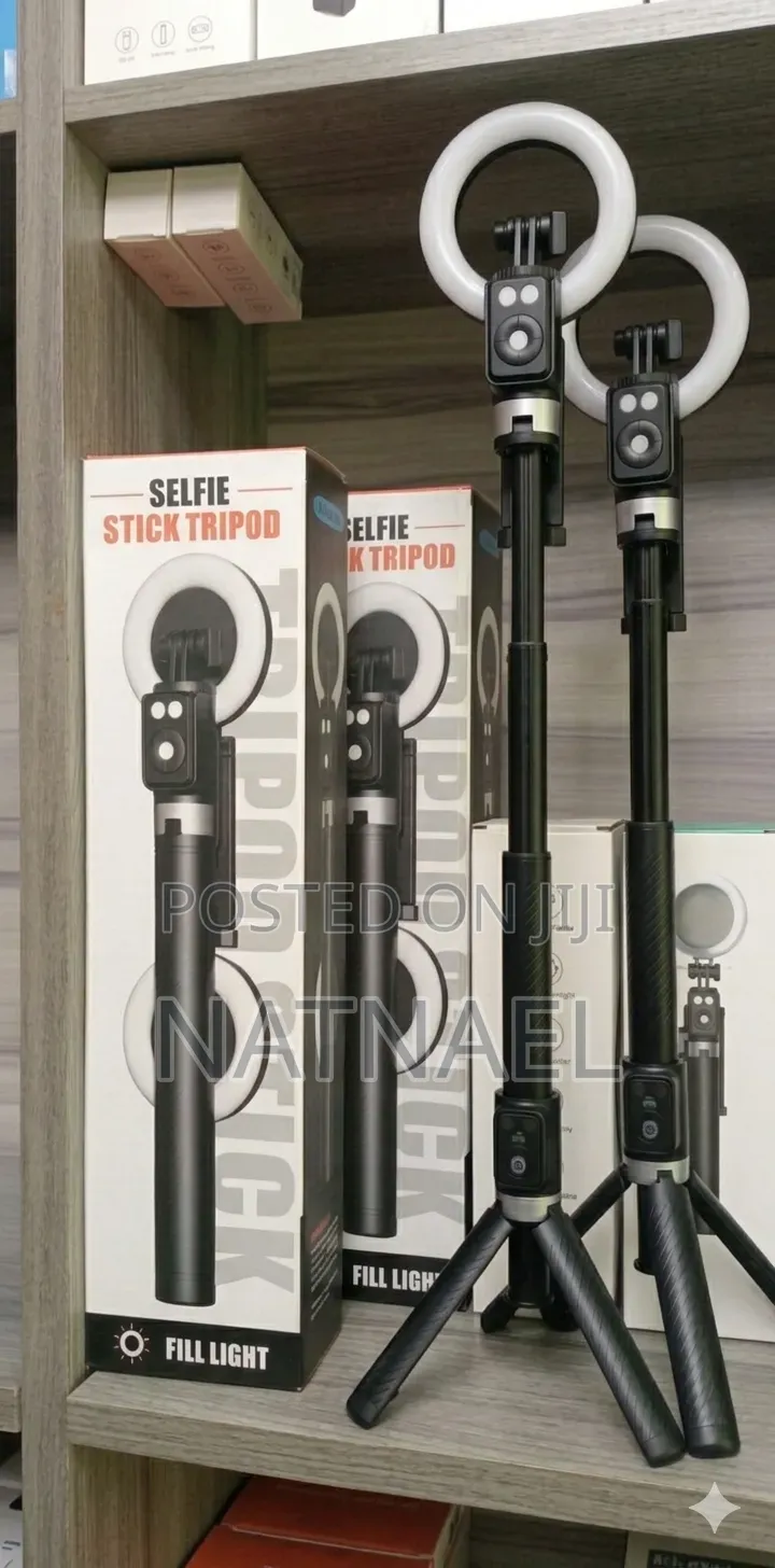 Selfie Stick Tripod ሰልፊ ስቲክ እና ትሪፖድ