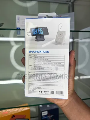 Haino Teko W1701 Magnetic Power Bank - ስልክ ላይ የሚጣበቅ ዋየርለስ ፓወር ባንክ