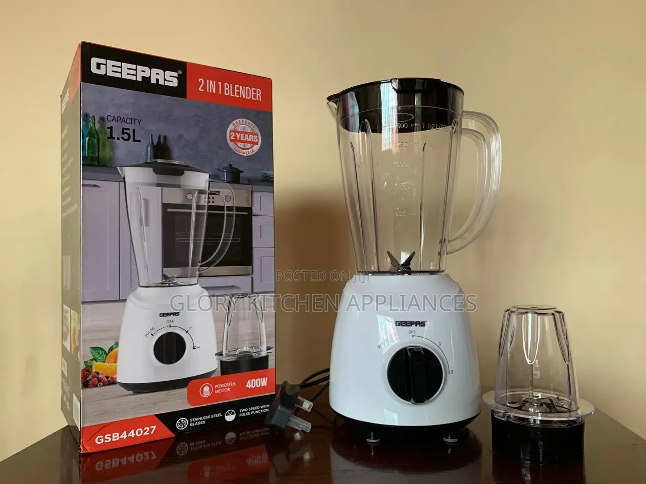 Geepas 2 in 1 Blender