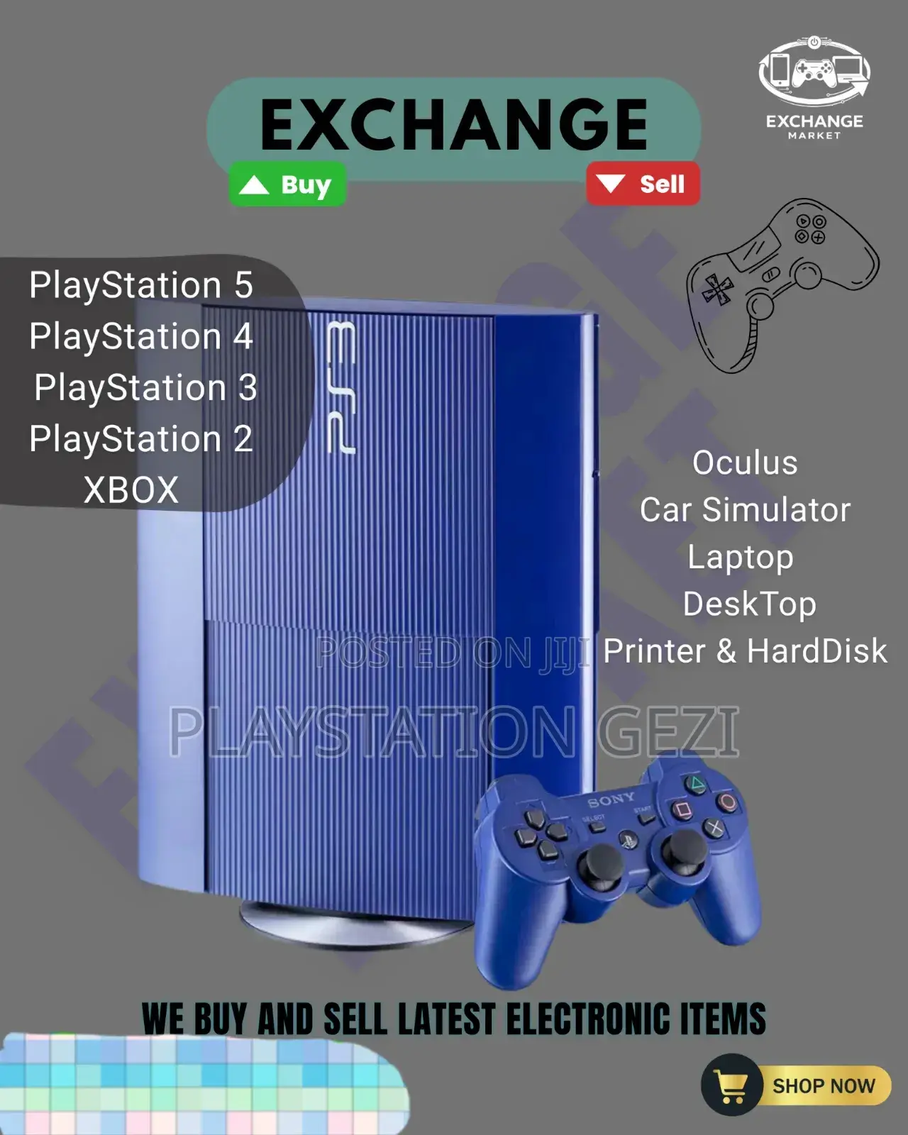 Playstation 3 Super Slim ፈላጊ ነኝ ደዉሉልኝ እገዛለሁ