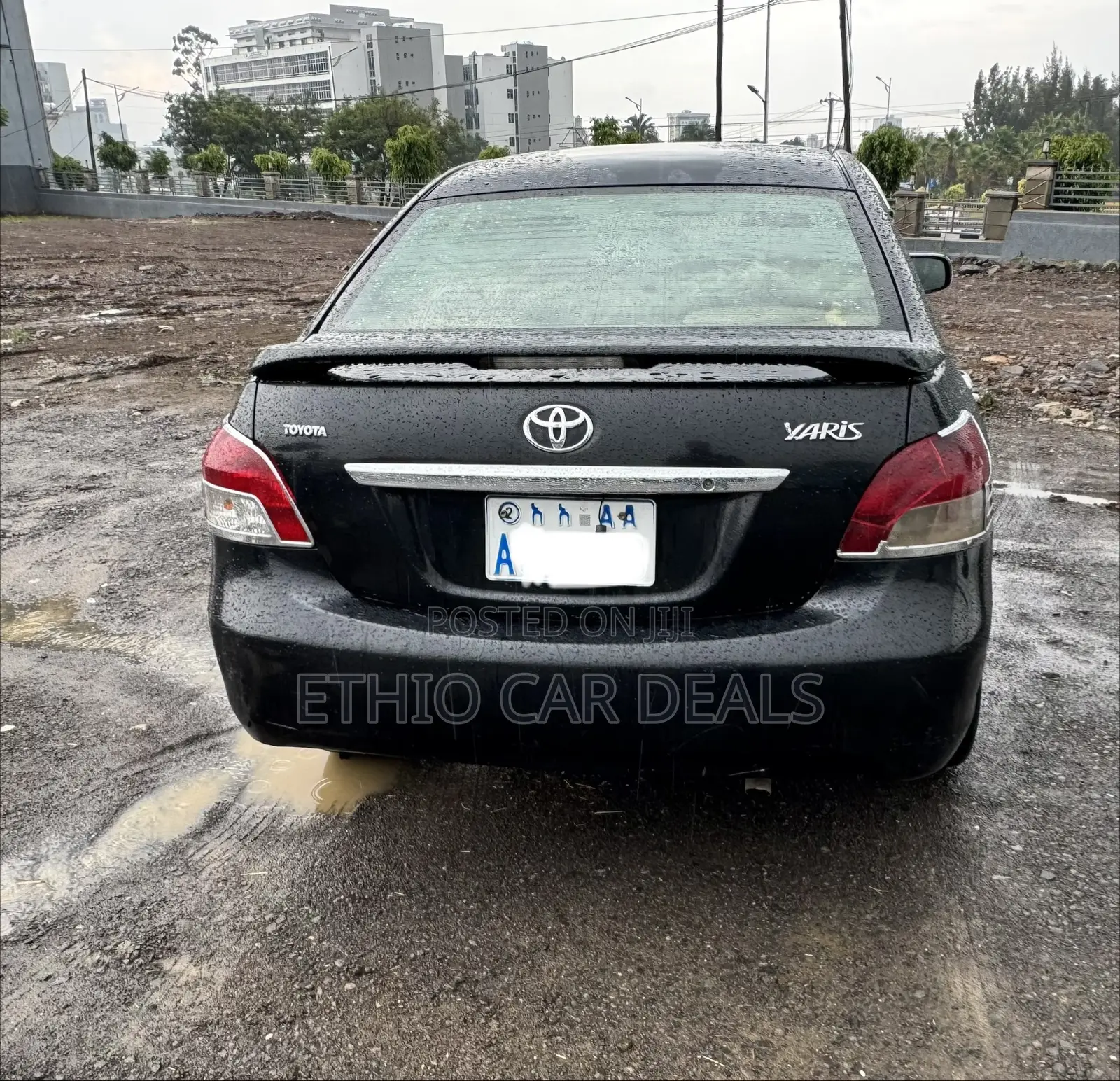 Toyota Yaris 2008 Black