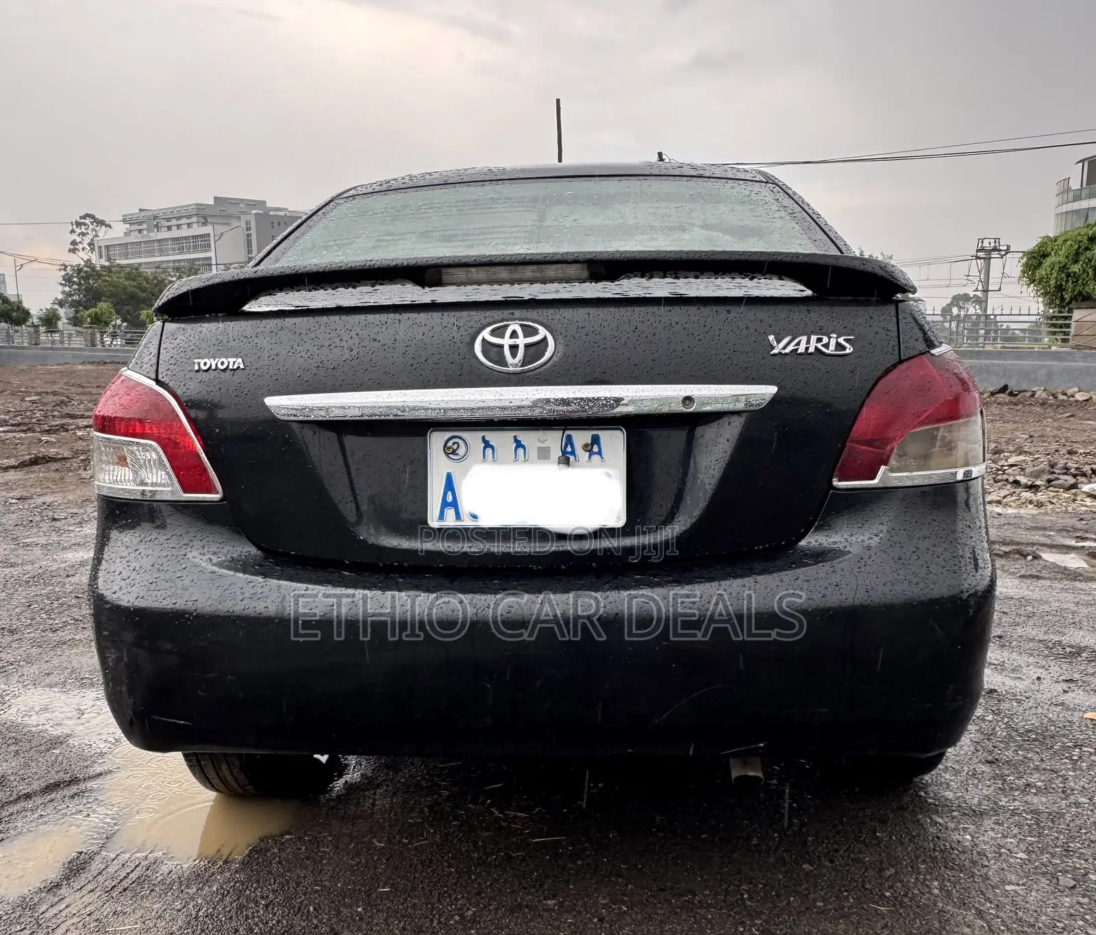 Toyota Yaris 2008 Black
