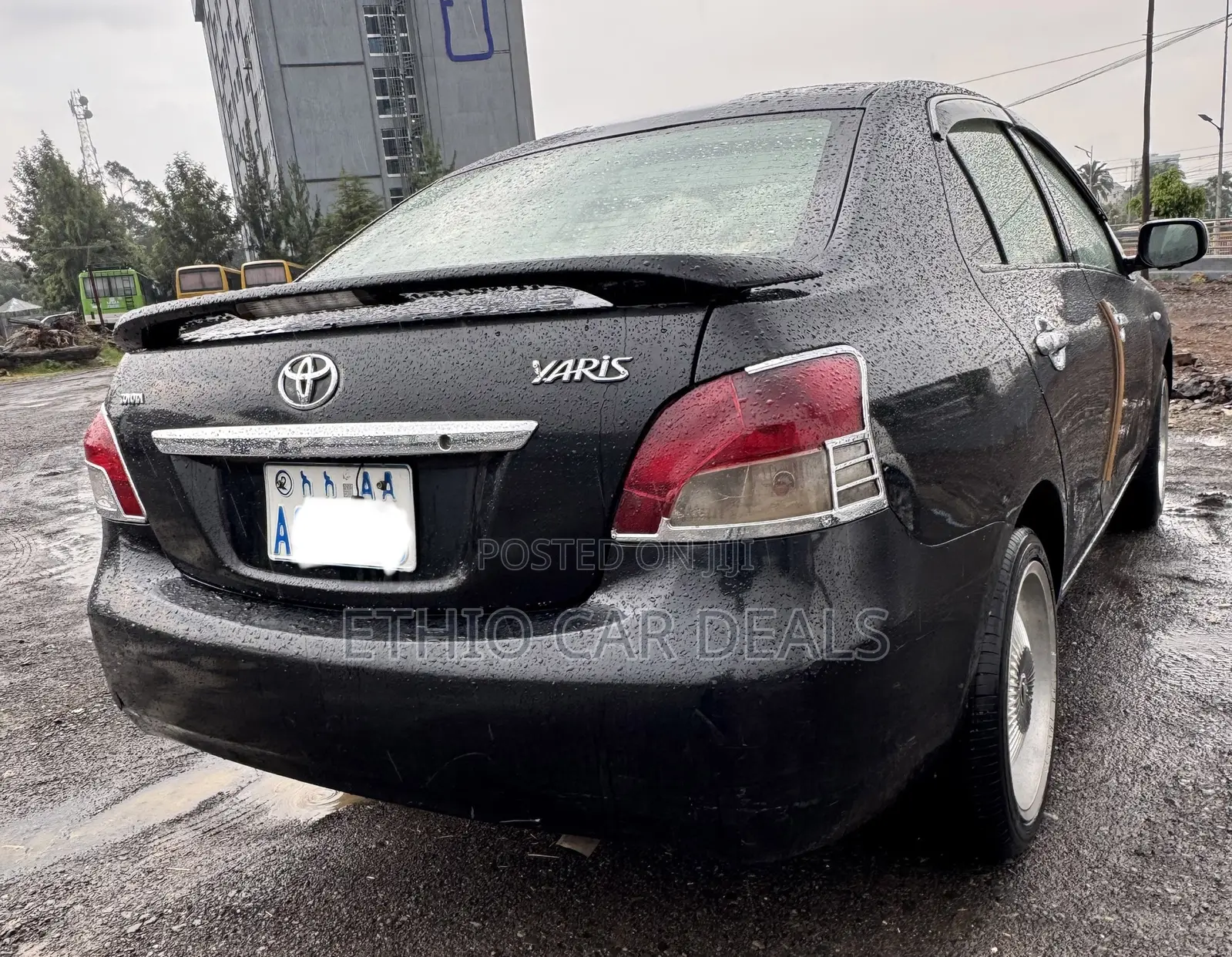 Toyota Yaris 2008 Black