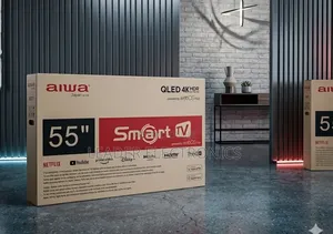 Alwa Tv 55" Smart Qled Tv – Japan Technology 3 Year Warranty