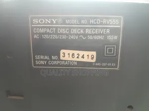 Sony HCD-Rv555 Sound System Speaker