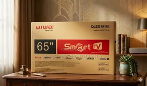 Alwa Tv 65" Smart Qled Tv – Japan Technology Free Delivery a/A