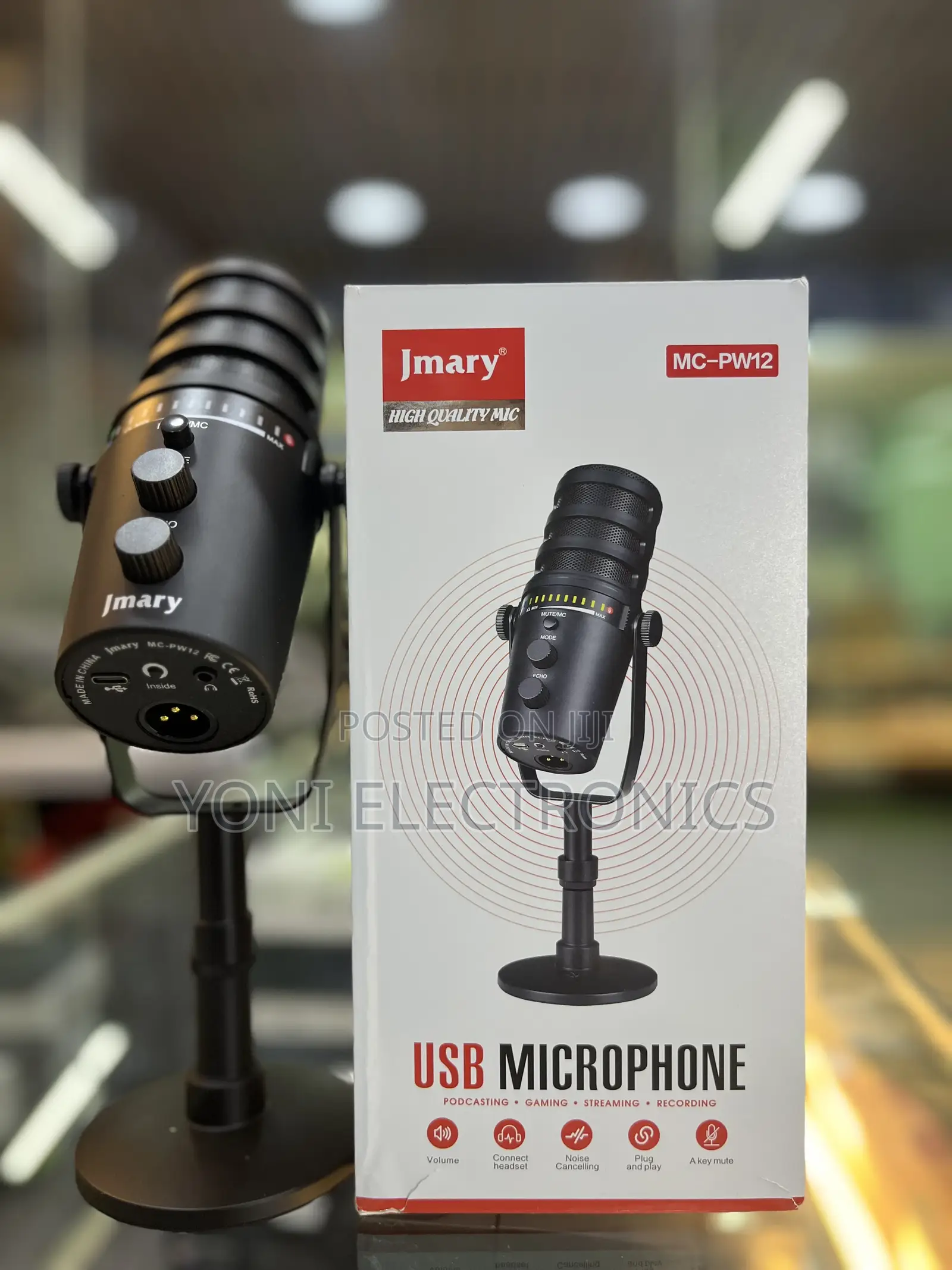 Jmary Mc-Pw12 Usb Microphone