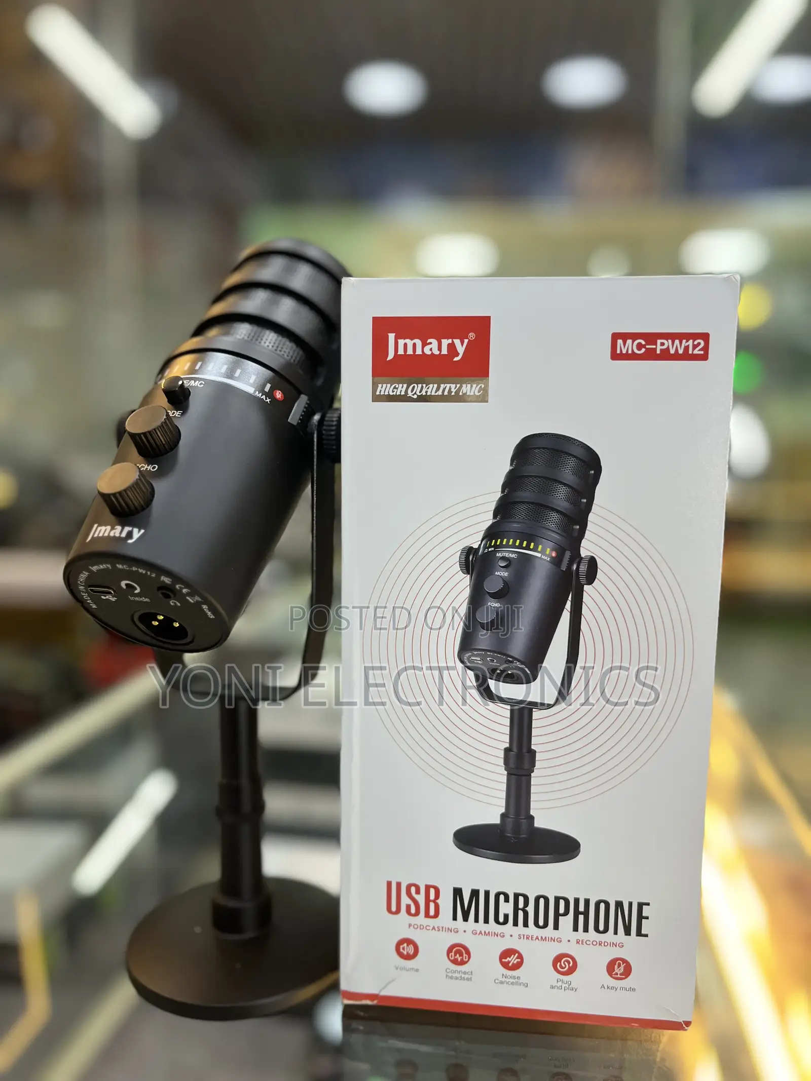 Jmary Mc-Pw12 Usb Microphone