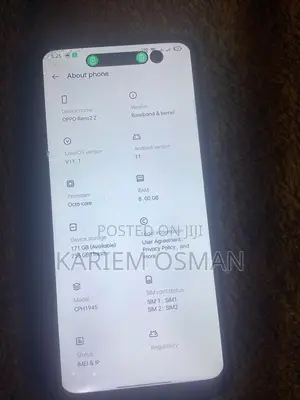 Oppo Reno 2F 128 GB Blue