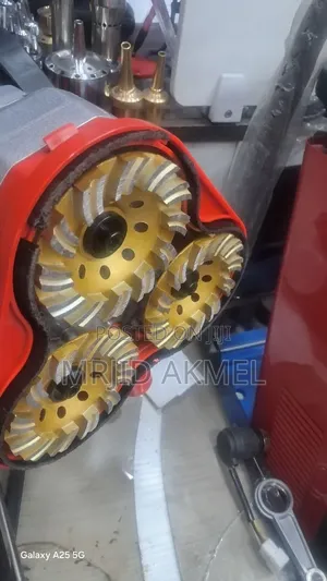 Portable 3 Head Wall Floor Sander Polisher Grind